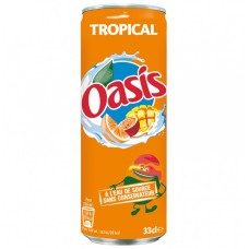 Oasis Tropical Blikjes 33cl Tray 24 Stuks